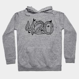 Happy 420 Weed design Hoodie